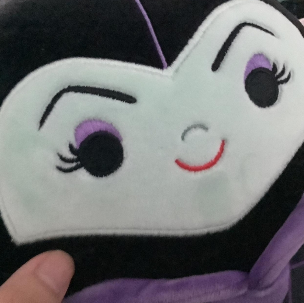 Maleficent Squishmallow Disney 8" AUTHENTIC Kellytoy Plush NEW with tags